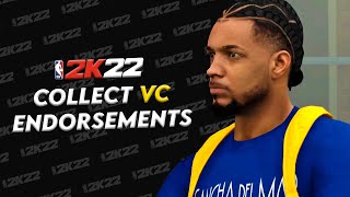 WHERE TO PICK UP VC ENDORSEMENT CHECKS IN NBA 2K22 CURRENT GEN — PURSER’S DESK  OFFICE  PS4 [upl. by Firehs497]