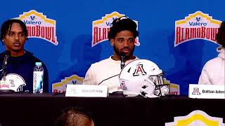 Arizona Coordinator and Player Press Conference [upl. by Lindo]