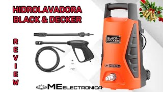 💦 Hidrolavadora Black and Decker PW1370TD  1300W  110 bar  1595 psi [upl. by Adnahsed]