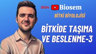 Bitki Biyolojisi  Bitkide Taşıma3 Konu Anlatımı 12 Sınıf Biyoloji [upl. by Aihsei776]