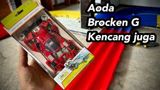 Mini 4WD Aoda model Brocken G dengan dinamo super cepat [upl. by Nitsir]