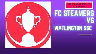 FC Steamers vs Watlington Sports and Social Club  Norfolk Junior Cup Norfolk Football  Non League [upl. by Della]