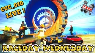 GTA 5  LIVE GCCC CREW FULL LOBBY RACING Raceday Wednesday 75 [upl. by Aehtna530]