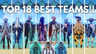 Endgame Top 18 Best Teams Vs 3 Maguu Kenki Genshin Impact [upl. by Artnoed]