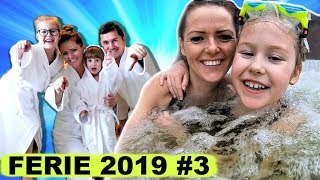 KĄPIEL ZIMĄ NA DWORZE 😱 AQUAPARK WARMIA PARK  FERIE 2019 3 [upl. by Garin]