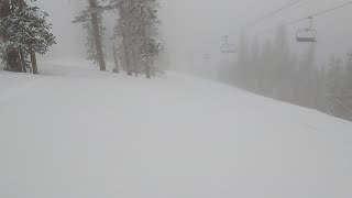 Powder Lines  Arizona Snowbowl March 24 2024 [upl. by Irabaj]