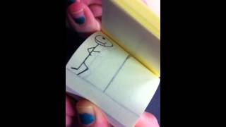 Stick figure flip book [upl. by Yxel218]