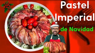 Pastel Imperial de Carne para Navidad [upl. by Arriec7]