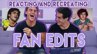 Reacting To and ReCreating Fan Edits [upl. by Akener]