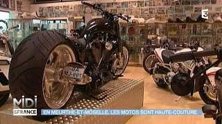 VU DICI  En MeurtheetMoselle les motos sont hautecouture [upl. by Mackenie]