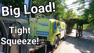 Oversized Load Detour Nearly Gets My Load Stuck 90500 LB Gross [upl. by Franza]