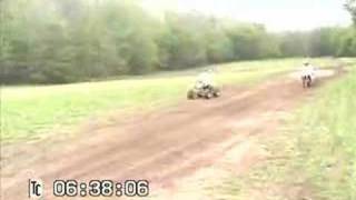 Outlaw KTM 525 vs TRX450R Honda at Bricks 4x4 [upl. by Anij]