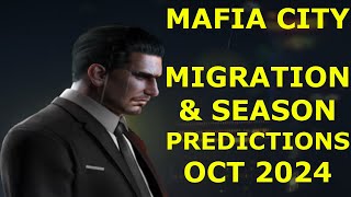 Migration amp Season Prediction  Oct 2024 [upl. by Purpura678]