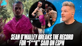 Sean OMalley Breaks Down His Next Fight Plans amp Huge Championship Defense From UFC 299  Pat McAfee [upl. by Ellecram434]