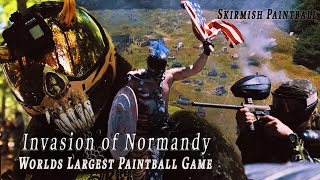 Largest Paintball Game In the WORLD Invasion Of Normandy Big Game [upl. by Elmo]