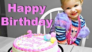 🎂Lauras 3 Year Old Birthday Special🎁 [upl. by Fayette]