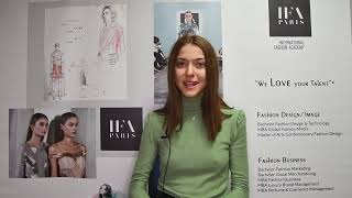 Student Testimonial Miriam Elizabeth De Angelis  MBA Fashion Management Luxury at IFA Paris [upl. by Kuehn]