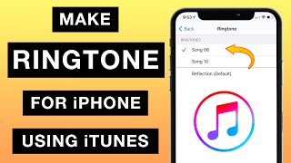 Make Ringtone for iPhone using iTunes 2021  UPDATED [upl. by Jocelin]