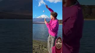 Es Krim Gunung‼️ funny reaction eskrim [upl. by Yelsgnik]