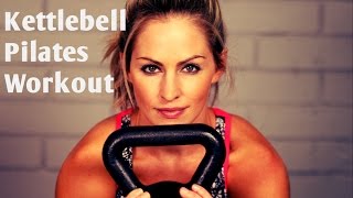 12 MInute Kettlebell Pilates Core Workout [upl. by Fidellas]