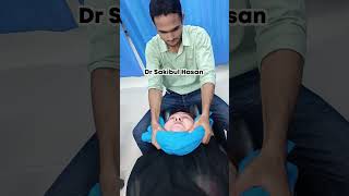 Cervical Pain Treatment Chiropractor Moradabad shorts Dr Sakibul Hasan [upl. by Aeniah]