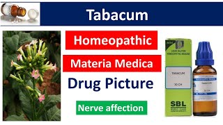 Tabacum Homeopathic Medicine  Drug Picture  Materia Medica bhms materiamedica tabacum [upl. by Karmen]