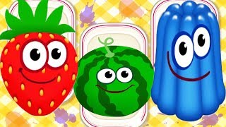 Baby Learning Colors Games  Baby Learn Letter Number Puzzles With Food  Educational Kids Game [upl. by Whelan]