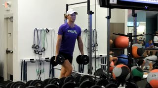 Sam Stosur Workout  USANA [upl. by Serg302]