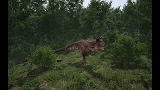 Hypo Carno Calls and Animations  The Isle [upl. by Nohsreg]