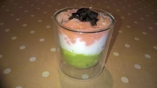 Recette  Verrine avocat saumon [upl. by Seyah]