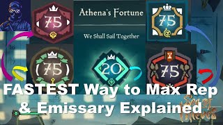 Sea of Thieves Emissary Update Everything You Need to Know and Reaching Max Reputation [upl. by Zohara]