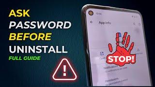 How To Prevent Apps From Being Uninstalled On Android Step By Step Guide [upl. by Aneeuqal437]