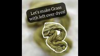 In the Dye Pan Episode 4  Lets make some Grass [upl. by Ydarb534]