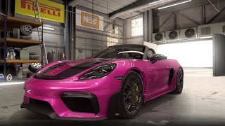 【CSR2】Porsche 718 Spyder RS Shift amp tune for 750x [upl. by Vivien]