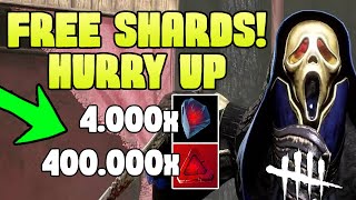 Hurry Up FREE 4000 SHARDS amp 400000 BLOODPOINTS Dead By Daylight Codes 2023 Redeem Promo Codes DBD [upl. by Eerihs]