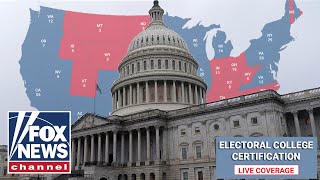 Congress meets to certify the Electoral College vote [upl. by Chan]