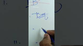 How to Sign the Letter B❤️ [upl. by Assened]