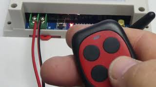 30A WIRELESS REMOTE CONTROL WITH DIN MOUNTING INSTRUCTIONS HOW TO [upl. by Koal779]