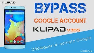 Bypass Google Account KLIPAD V355 Remove FRP [upl. by Emoryt]