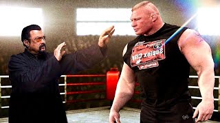 Steven Seagal vs Brock Lesnar  Aikido vs MMA [upl. by Adias661]