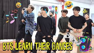 Lets See How BTS Learn Their Dances [upl. by Lleznov559]