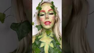 POISON IVY MAKEUP TRANSFORMATION 💚 poisonivypoisongirlcreativemakeupmakeuptransformationmua [upl. by Anabel]