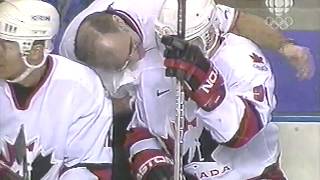 Joe Sakic Goal  2002 Gold Medal Game Canada vs USA [upl. by Robbert]