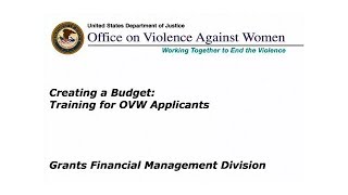 Creating a Budget for FY2019 Applicants [upl. by Velleman990]