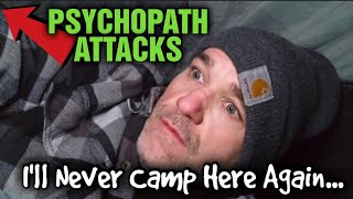 THE SCARIEST NIGHT OF MY LIFE  ATTACKED WHILE CAMPING DEEP IN THE WOODS [upl. by Nrubloc306]