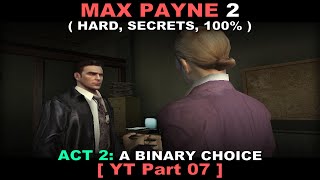 Max Payne 2 walkthrough  Part 7  Hard Secrets No commentary ✔ [upl. by Oneladgam488]