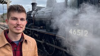 Riding A Steam Train in Scotland [upl. by Olpe]