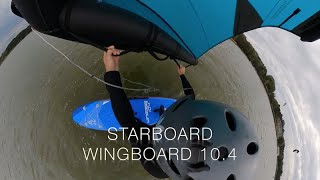 Starboard Wingboard 104 Test 2021 [upl. by Giana650]