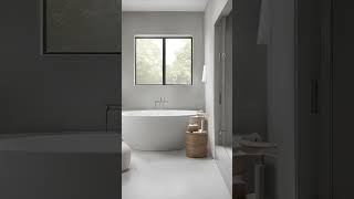 2025 Minimalist Bathroom Design realestate business interiordesign 2025 [upl. by Mya]