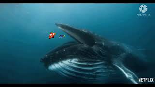 Finding Nemo Dory Speaks Whale Live Action Remake [upl. by Junia689]